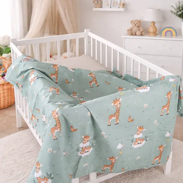 Дитяча постільна білизна BABY Poplin Line Kids Giraffe (2200012788684) - фото 4