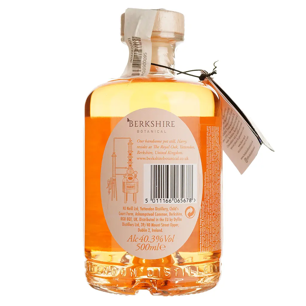 Джин Berkshire Botanical Honey&Orange Blossom Gin, 40,3%, 0,5 л - фото 2