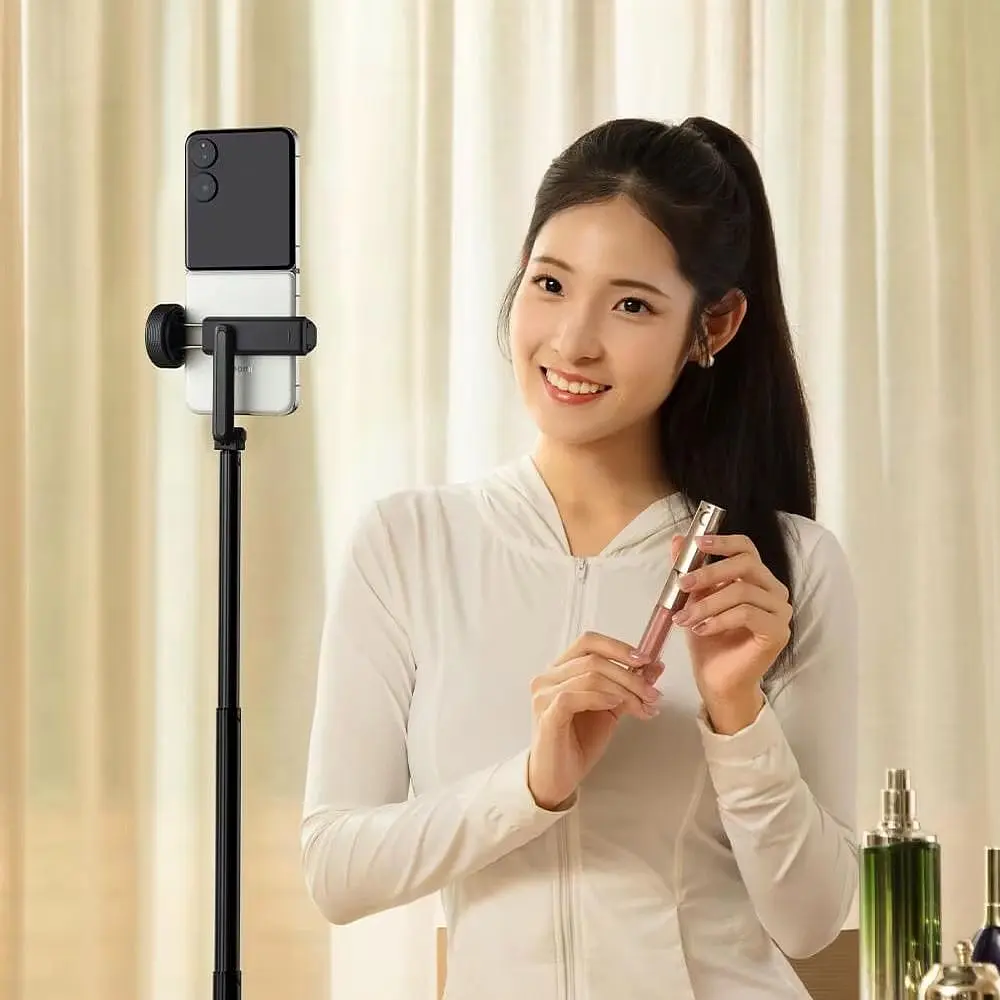 Селфі-трипод Xiaomi Zoom Floor Selfie Stick Tripod 62" Black - фото 7