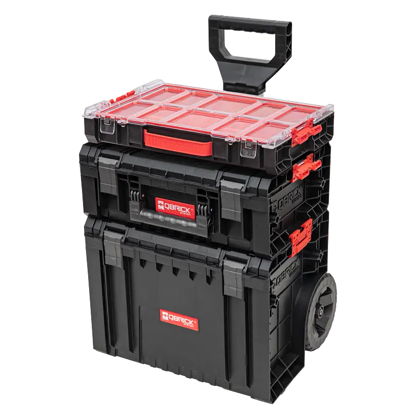 Набір ящиків для інструментів Qbrick SYSTEM PRO SET 4 450x390x690 мм - фото 3