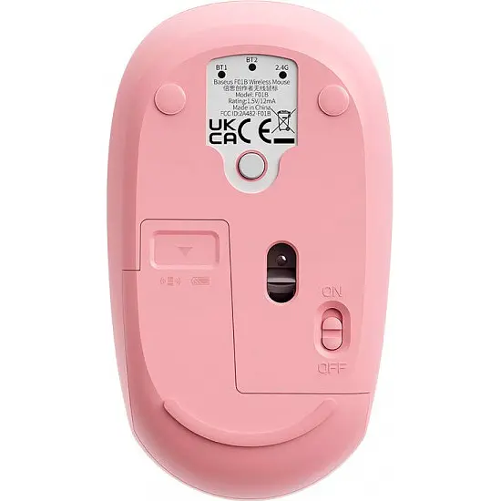 Мышь Baseus Wireless Mouse F01B Baby Pink Tri-Mode (B01055503413-00) [99874] - фото 6