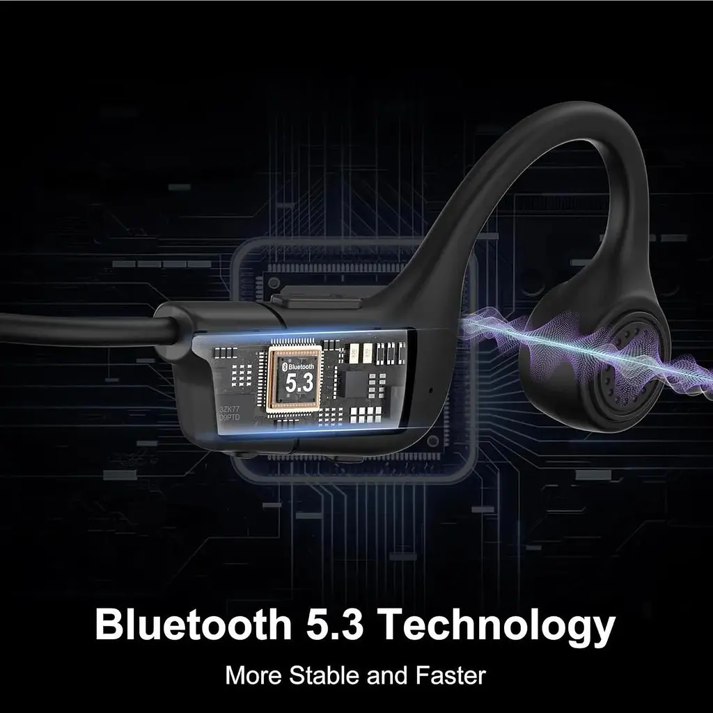 Бездротові навушники Hanmer Bone Conduction Bluetooth водонепроникні - фото 4