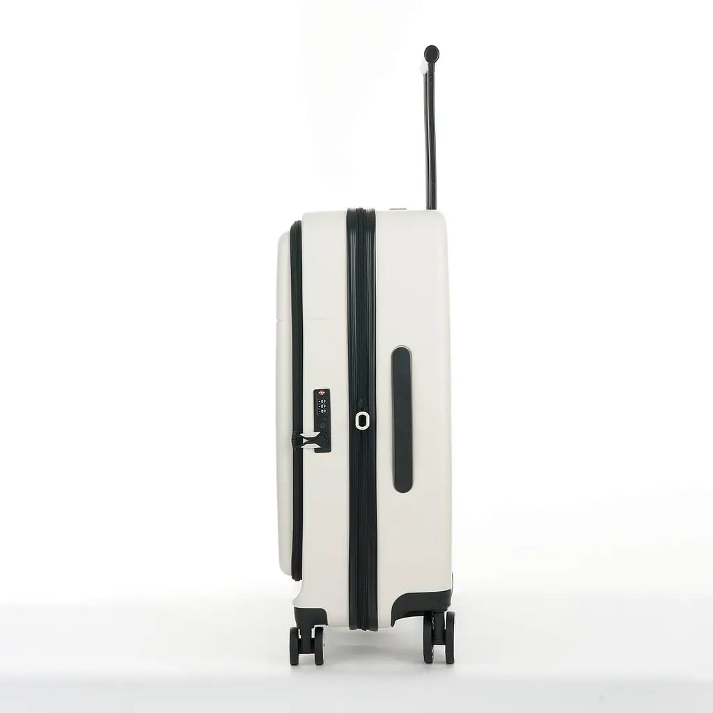 Валіза Bagland Velo 45х59 см Білий ('1140621766') - фото 3