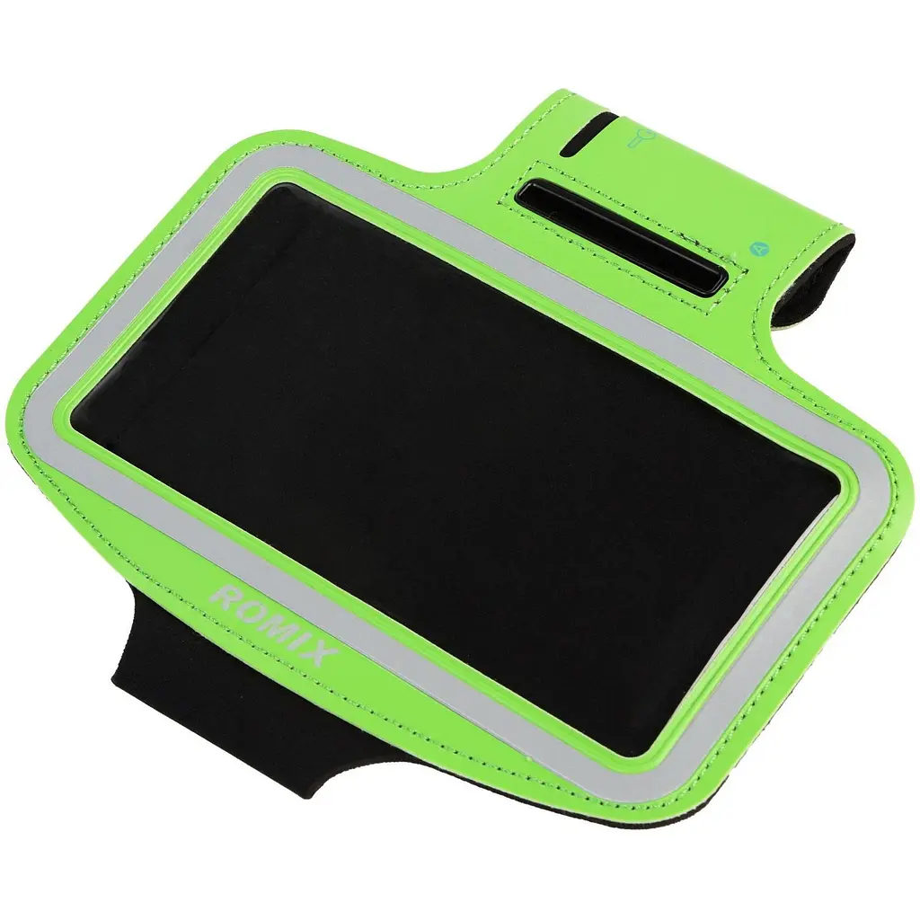 Чохол на руку Romix RH07 Touch Screen Armband Case 4.7 Green - фото 2