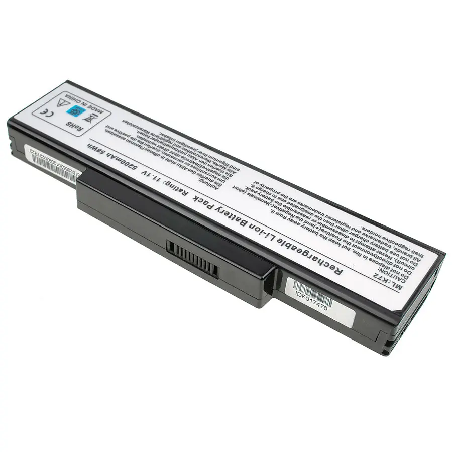 Акумулятор Asus A32-K72 (A72, K72, K73, N71, N73, X77) 10.8V 5200 mAh Black - фото 2