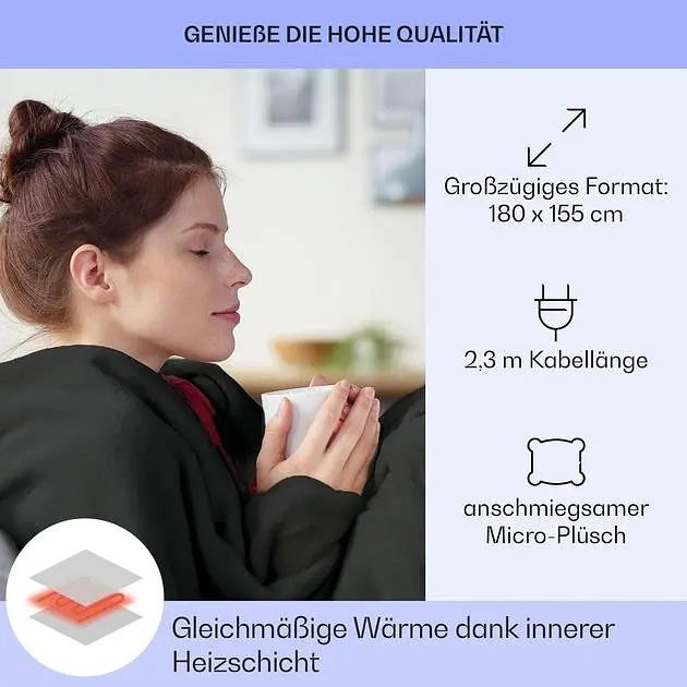 Электрическое одеяло Klarstein Slanket (10045240) - фото 6