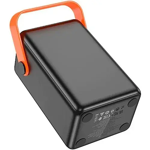 Портативна батарея Power Bank Hoco J110A Powerful PD65W LCD/Lamp 60000mAh Black - фото 5