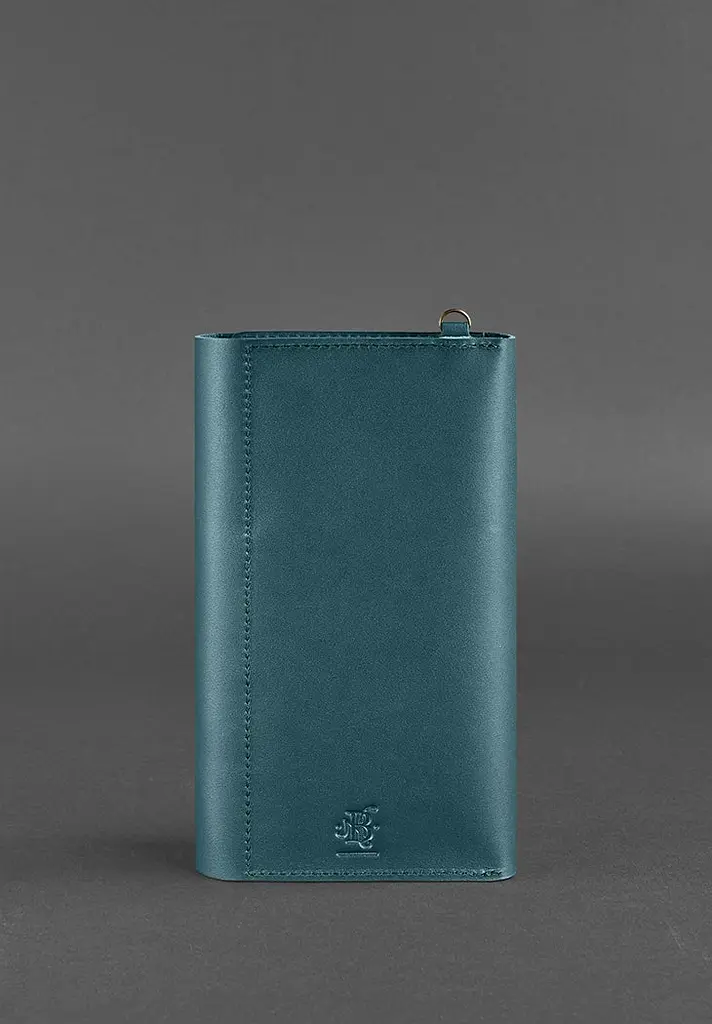 Шкіряний клатч-органайзер (Тревел-кейс) 5.0 зелений - фото 5
