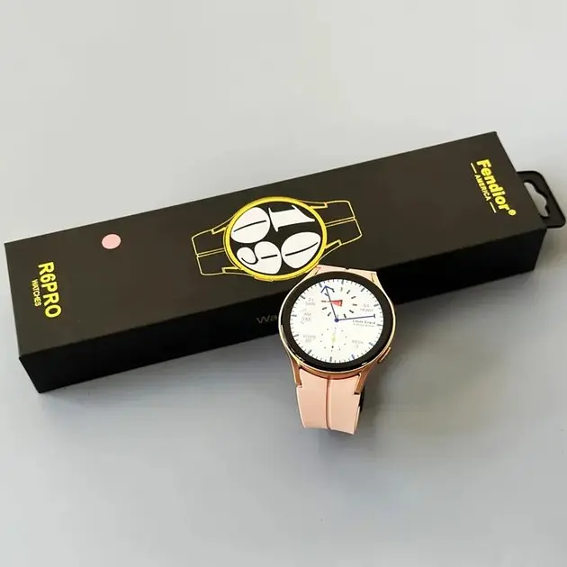 Смарт-годинник Fendior R6 Pro Amoled Gold - фото 2