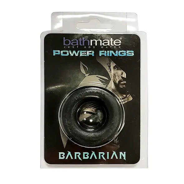 Ерекційне кільце Bathmate Power Rings Barbarian 5 см чорний - фото 2