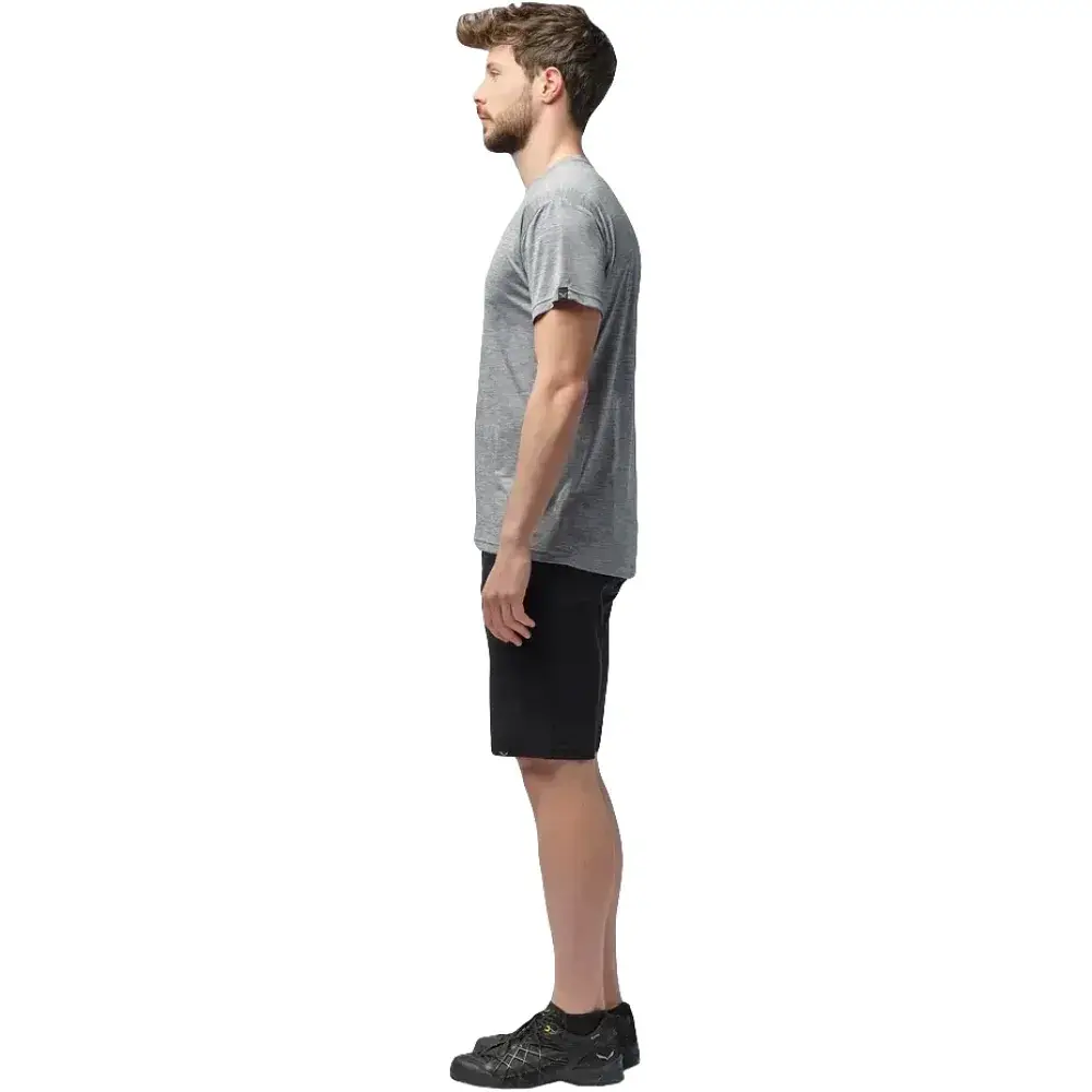Футболка Salewa Puez Melange Dry T-Shirt Men 46/S Grey - фото 7