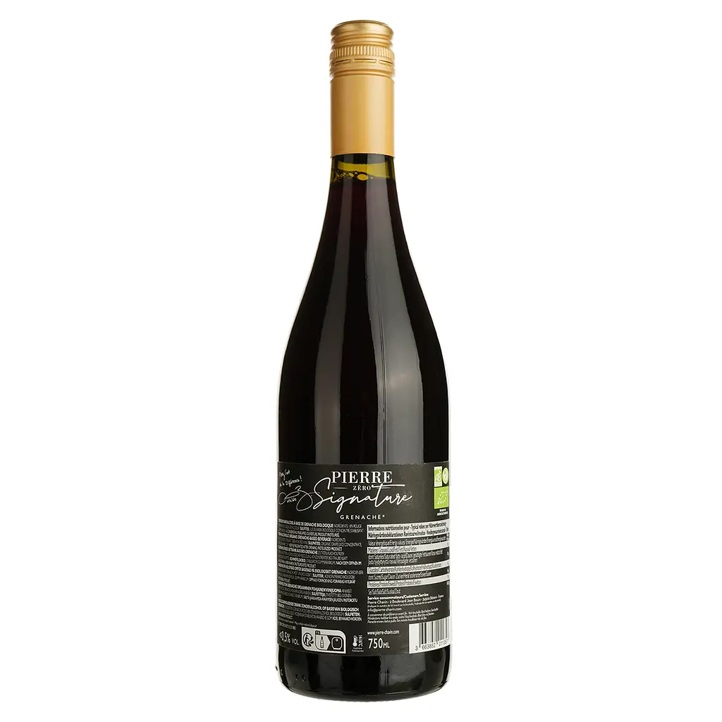 Вино безалкогольне Pierre Zéro Signature Grenache, червоне, напівсолодке 0,75 л - фото 2