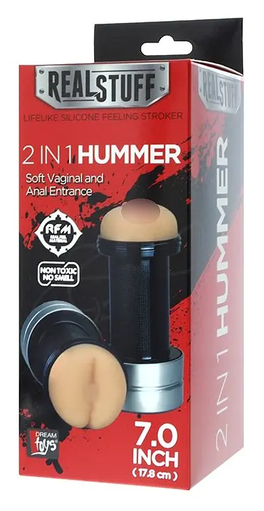 Мастурбатор Realistx 2 in 1 Hummer Anus & Vagina Dreamtoys DT20588 24757