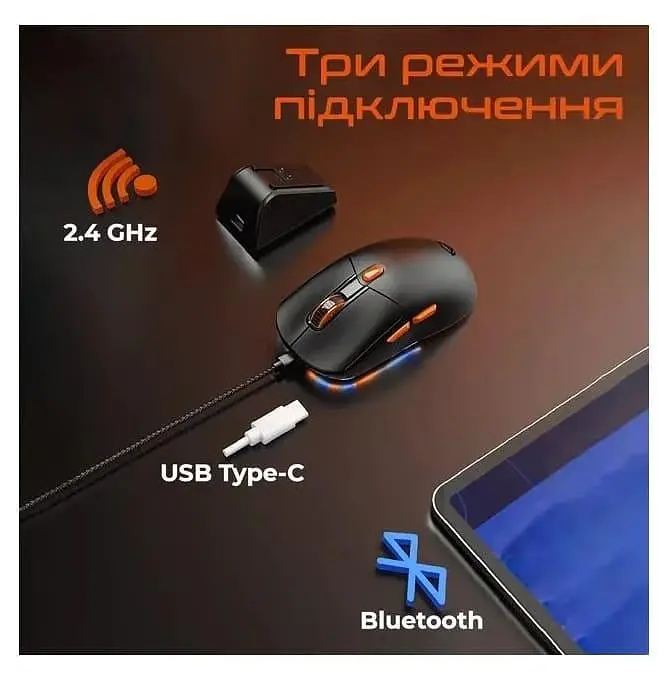 Миша Meetion MT-GW38-B (MT-GW38-B) - фото 2