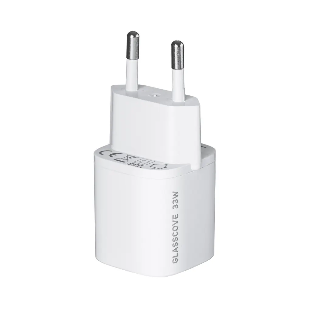 Мережевий зарядний пристрій 33W GAN 2-PORT TYPE-C + USB (TC-099BPQ33) - фото 3