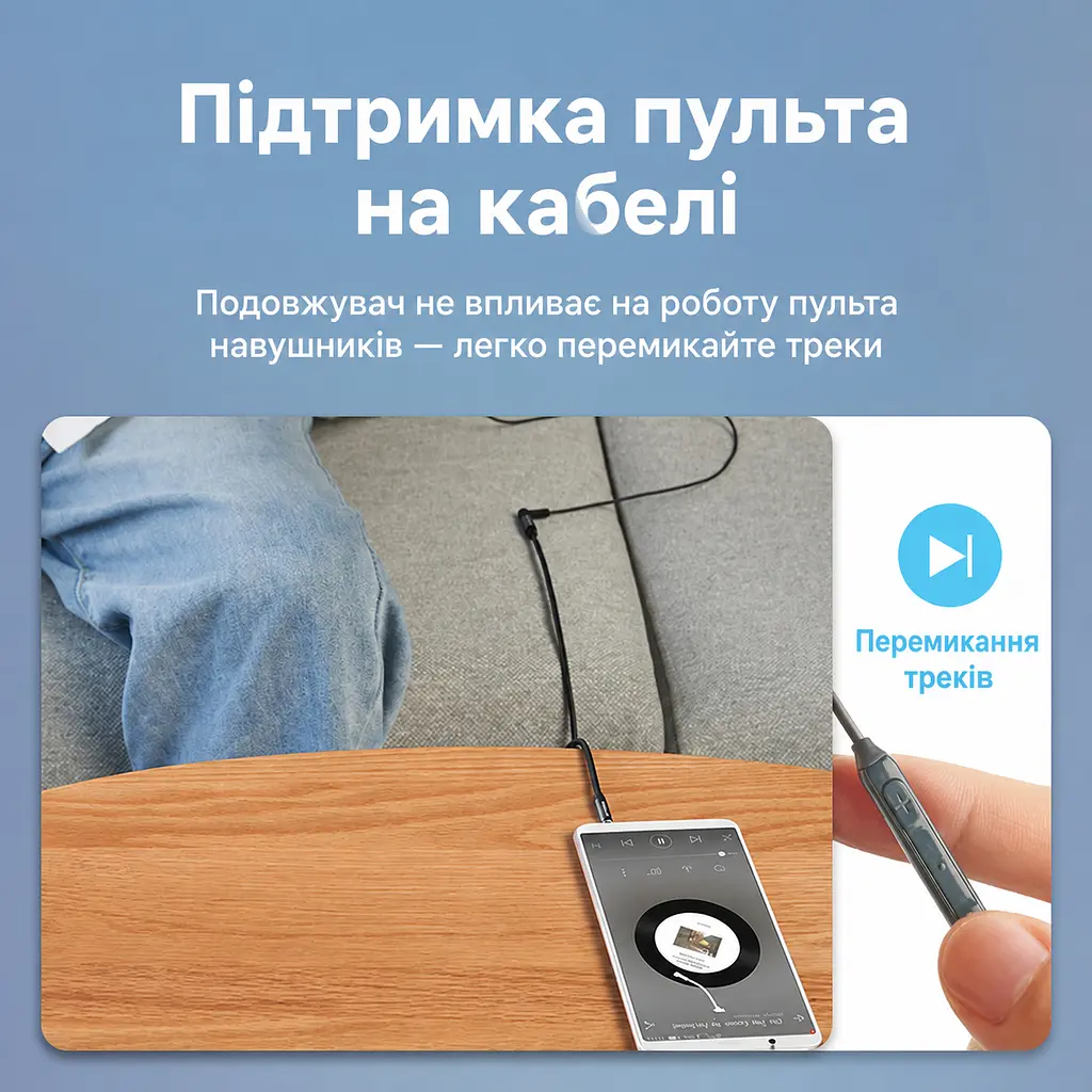 Аудиоудлинитель Vention 10 м 3,5 мм TRRS штекер на гнездо с поддержкой микрофона гарнитуры через совместимое комбинированное гнездо с сохранением управления кнопками совместимой гарнитуры в хлопковой оплётке с позолоченными контактами чёрный (BHCBL) - фото 5