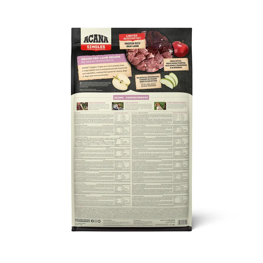 Сухий корм для собак усіх порід Acana Grass-Fed Lamb з ягням 6 кг a57060 - фото 2
