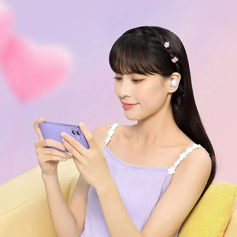 Наушники Baseus True Wireless Earphones Bowie E2 (NGTW090004) розовые - фото 2