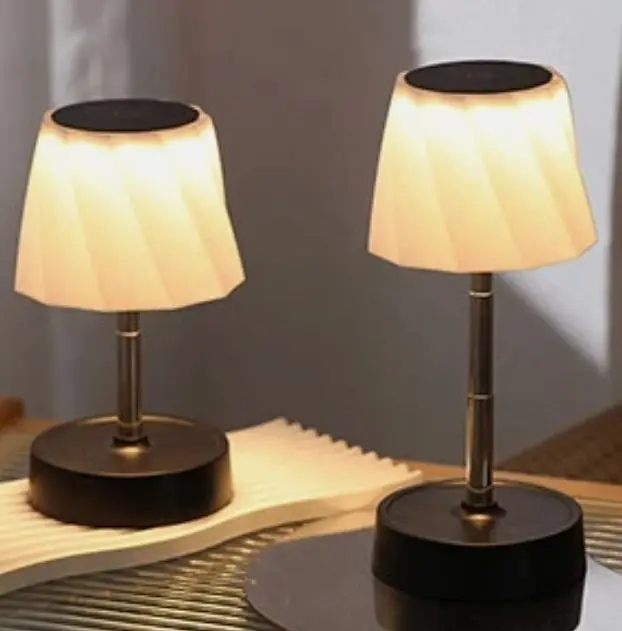 Бездротова сенсорна настільна лампа ZJ329B з регулюванням яскравості - фото 4