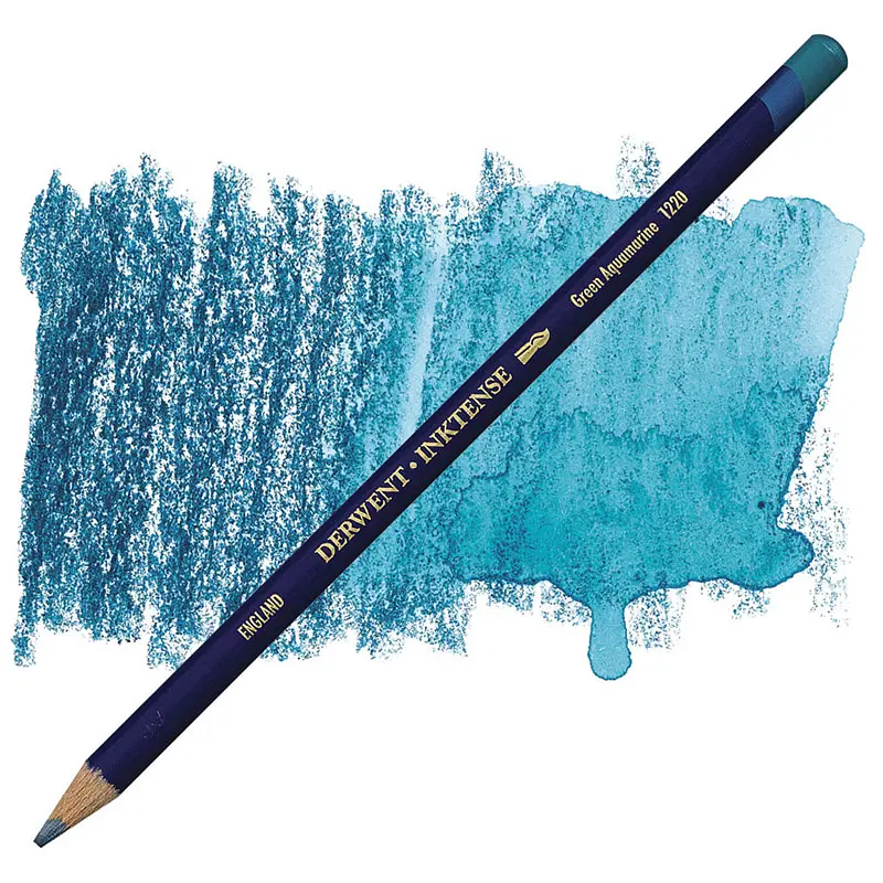 Олівець чорнильний Inktense (1220), Аквамарин зелений, Derwent