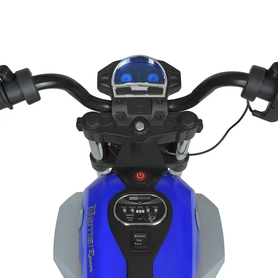 Детский электромобиль Мотоцикл Bambi Racer M 3687AL-4 до 60 кг - фото 2