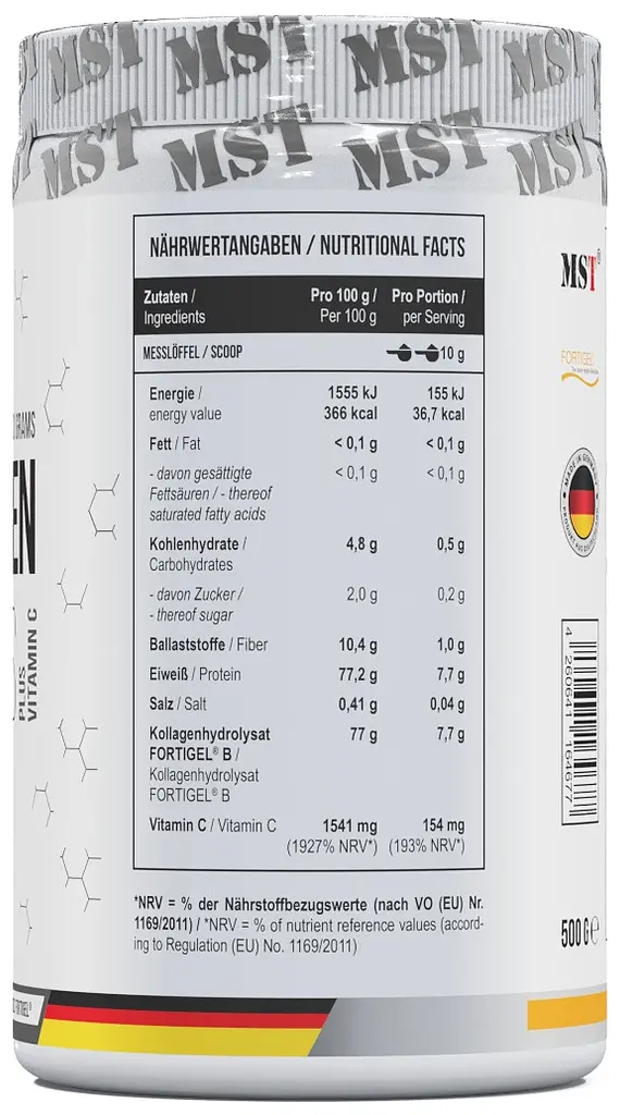 MST® Колагенові Пептиди з Вітаміном С - 500 г - фото 2