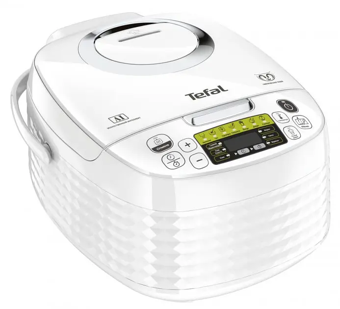 Мультиварка Spherical, 750Вт, чаша-5л, електронне керув., пластик, білий Tefal kuh0015021 - фото 3