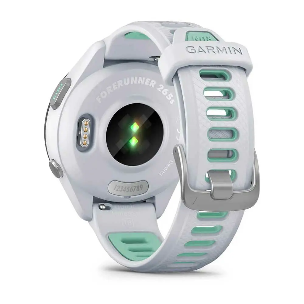Смарт-часы Garmin Forerunner 265S Black Bezel w. Whitestone Case and Whitestone/Neo Tropic S. Band (010-02810-04) - фото 2