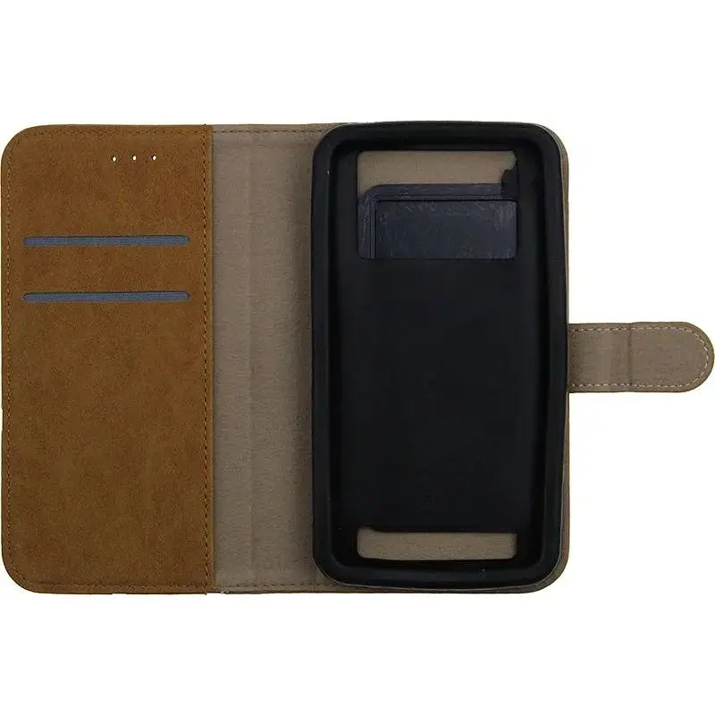 Чохол-книжка Toto Book Silicone Slide Universal Cover 6.5" (№2) Brown - фото 4