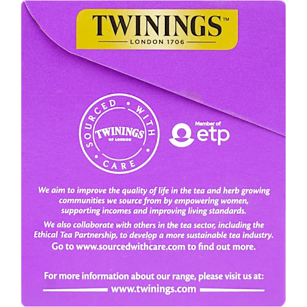 Чай чорний Twinings Дарджилінг в пакетиках (25 шт. х 2 г) - фото 4