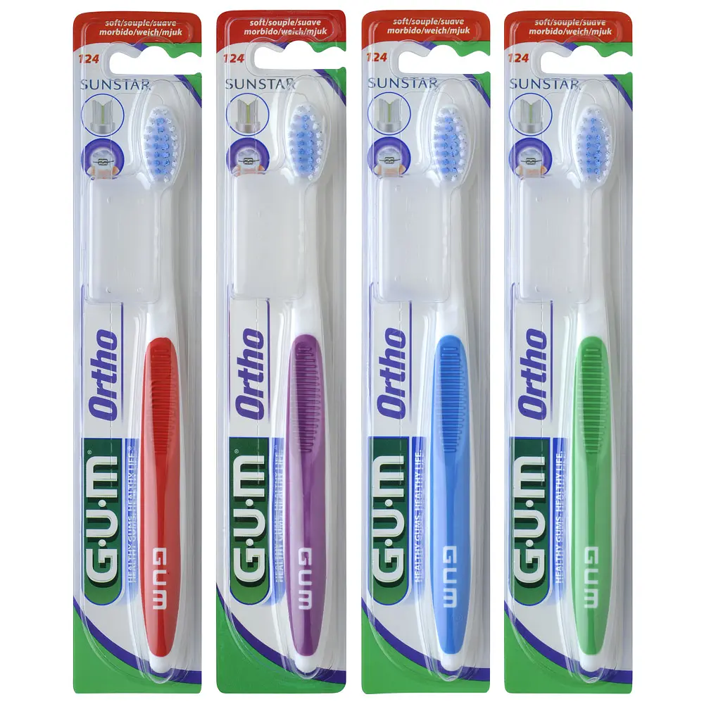 Зубна щітка GUM Orthodontic м'яка в асортименті - фото 10