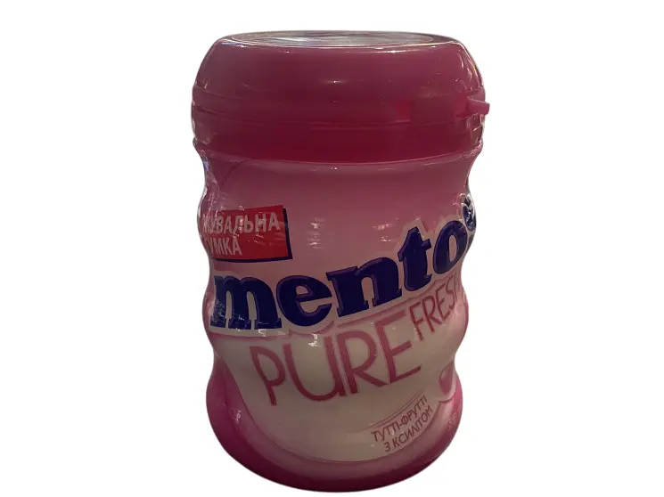 Жувальна гумка Mentos Pure Fresh Тутті-Фрутті 56 г (8935001725381)