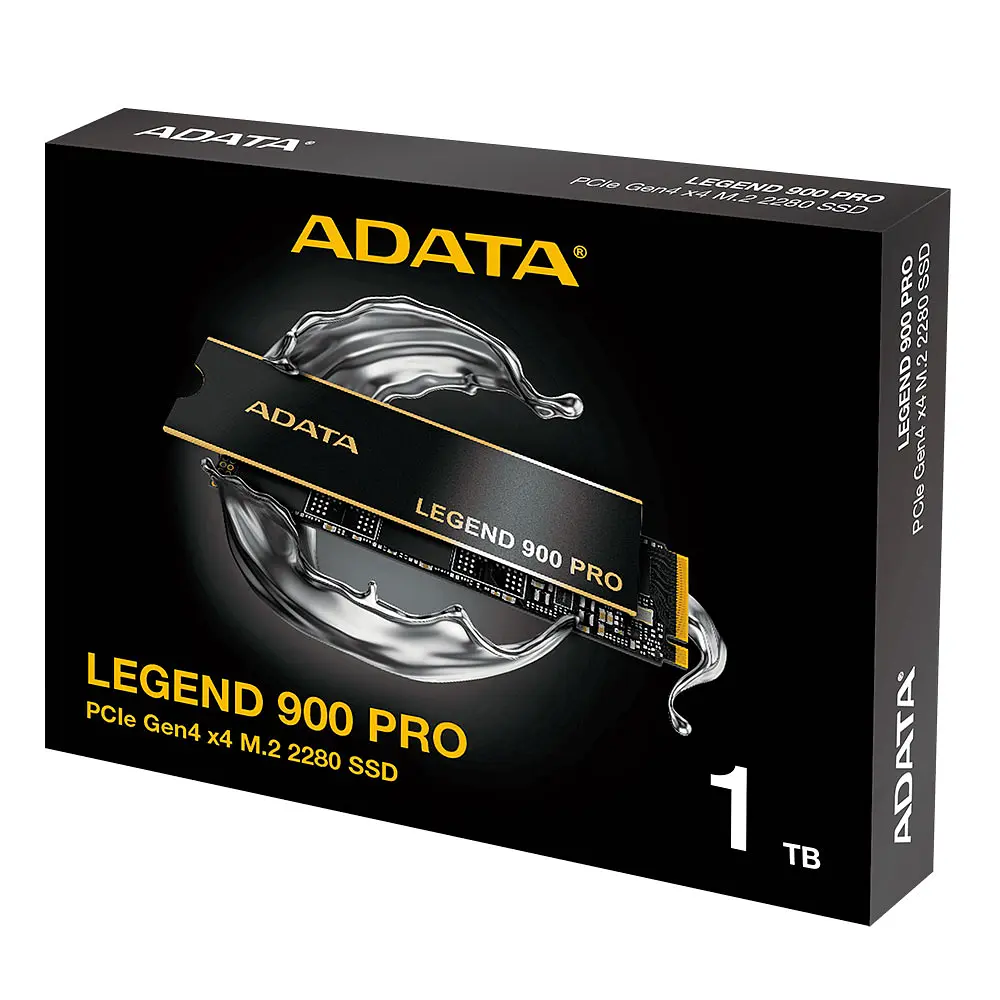 Накопичувач SSD M.2 ADATA LEGEND 900 PRO 1TB 2280 PCIe Gen 4x4 3D NAND Read/Write: 7400/6000 MB/sec (SLEG-900P-1TCS) - фото 2