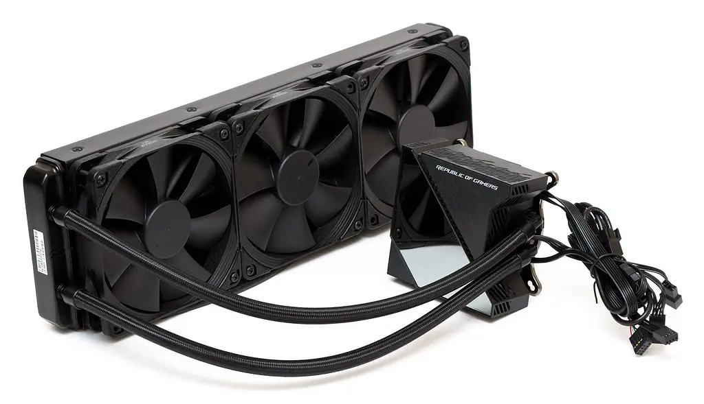 СВО ASUS ROG Ryujin 3x12 В0mm Aura OLED (90RC0020-M0UAY0) - фото 3