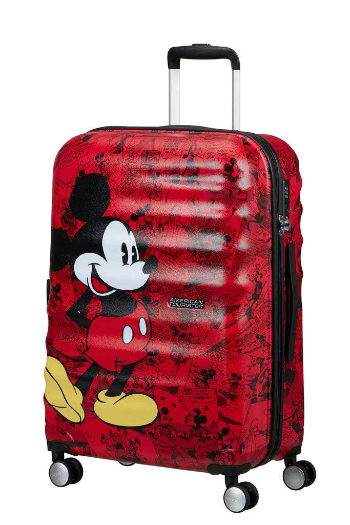 Валіза 67 См American Tourister WAVEBREAKER DISNEY MICKEY COMICS RED 67х47х26 31C*20019 - фото 4