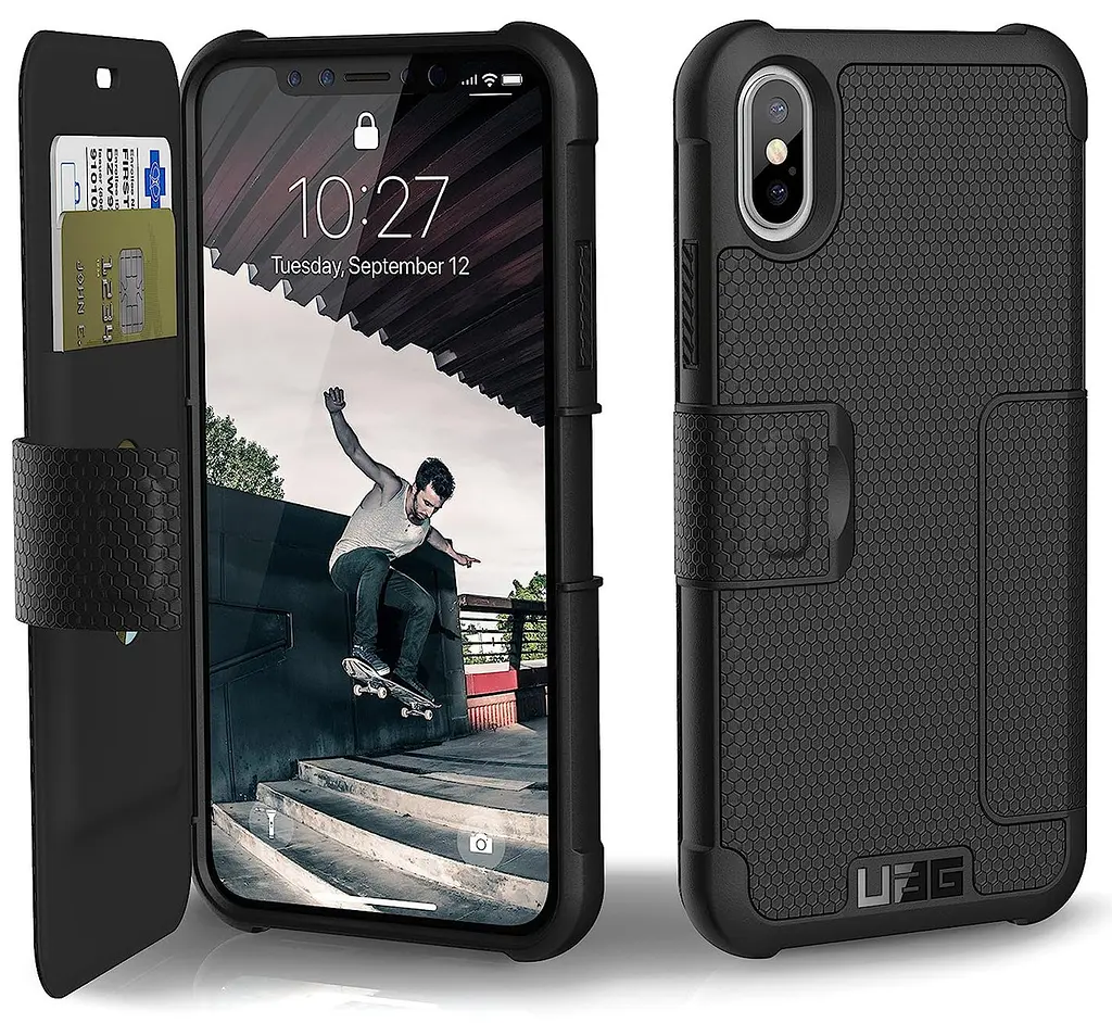 Оригінальний чохол-книжка UAG Metropolis Series IPHX-E-BL (Original) для iPhone X/XS (5.8") Black - фото 9