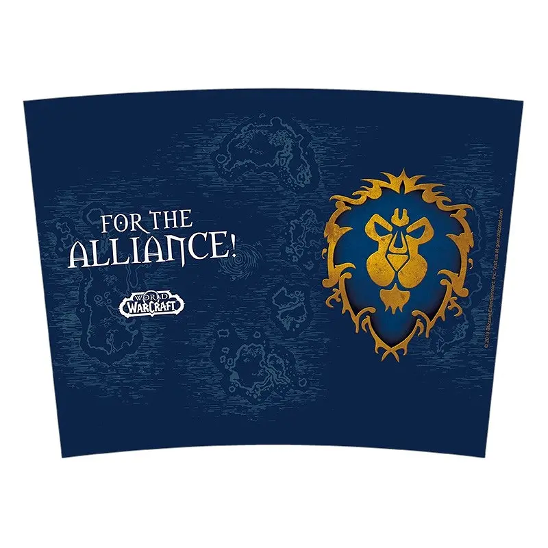 Термокружка AbyStyle World Of Warcraft For the Alliance 355 мл - фото 2
