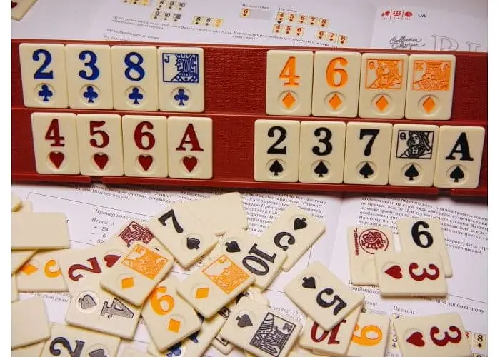 Настольная игра Tactic Румми Классик (Руммикуб, Rummy Classic, Rummikub) (02324) - фото 2