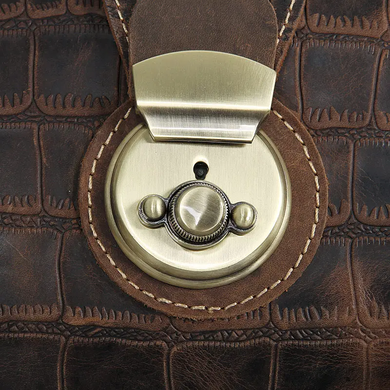 Сумка кожаная дорожная Vintage 52х30.5х19.5 см sum0012653 - фото 5