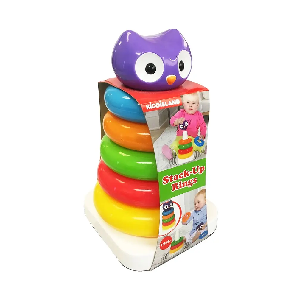 Пирамидка Kiddieland Сова (057901) - фото 3