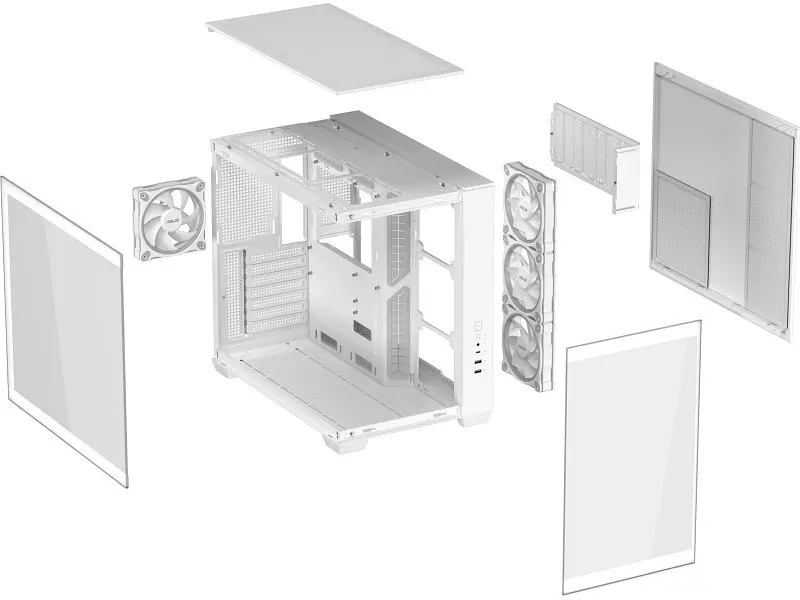 Корпус Asus A32 Plus White (90DC00S3-B19000) - фото 11