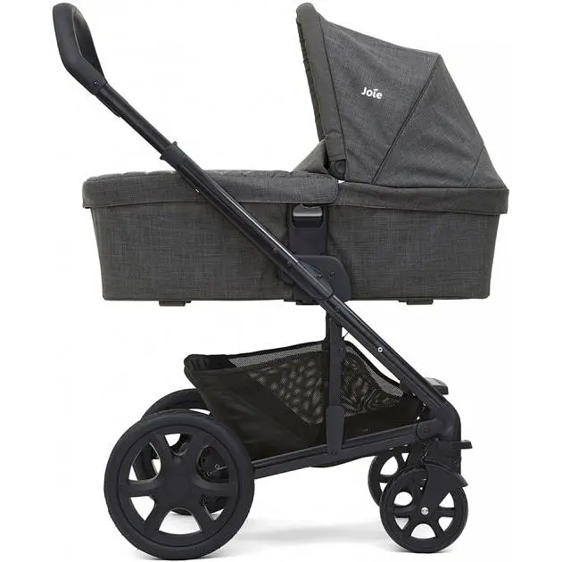 Коляска 2 в 1 Joie Chrome DLX Pavement серая - фото 3