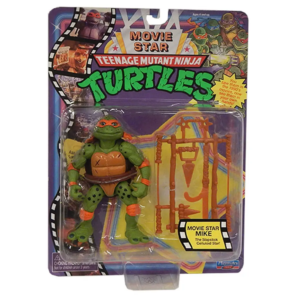 Фігурка TMNT серії Movie Star 1992 - Мікеланджело (81333) - фото 2