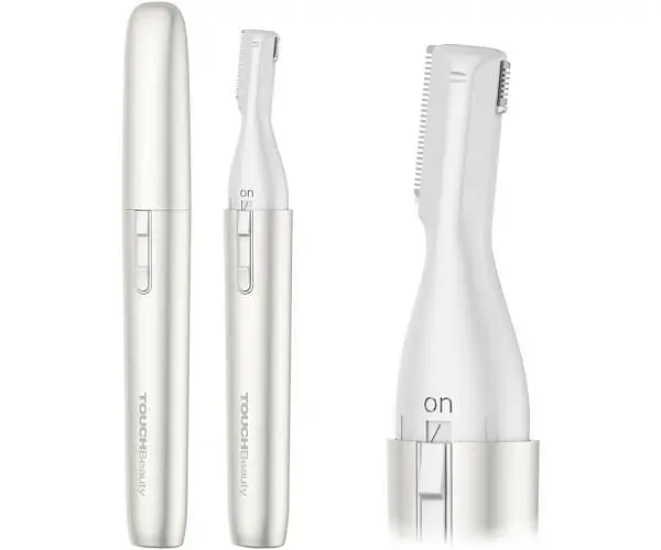 TOUCHBeauty TB-1658В, Багатофункціональний електричний тример для обиччя та тіла Тач Б'юті, білий - фото 4