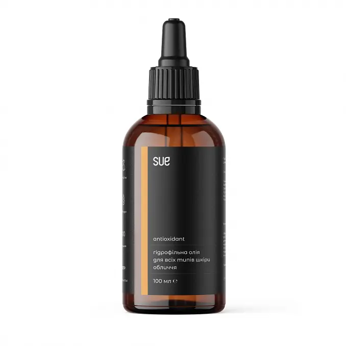 Гідрофільна олійка Antioxidant для всіх типів шкіри Sue 100 мл