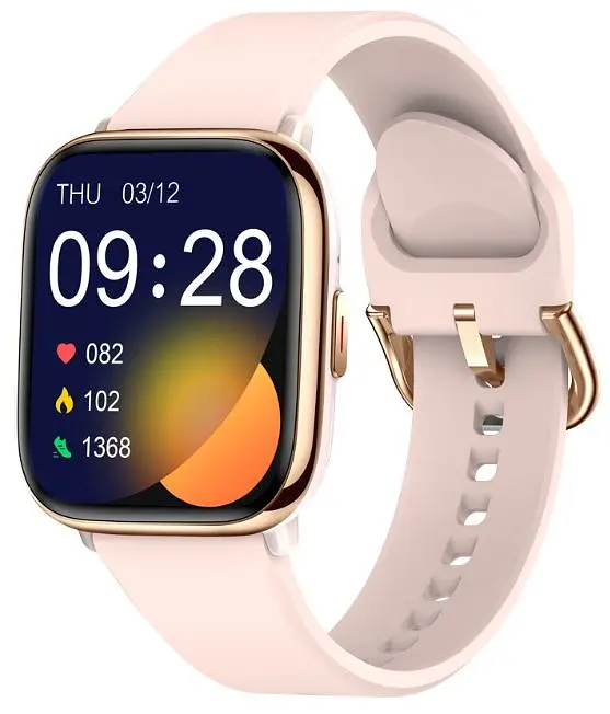 Смарт-годинник Gelius GP-SW014 (Amazwatch GTi) Gold Rose - фото 25