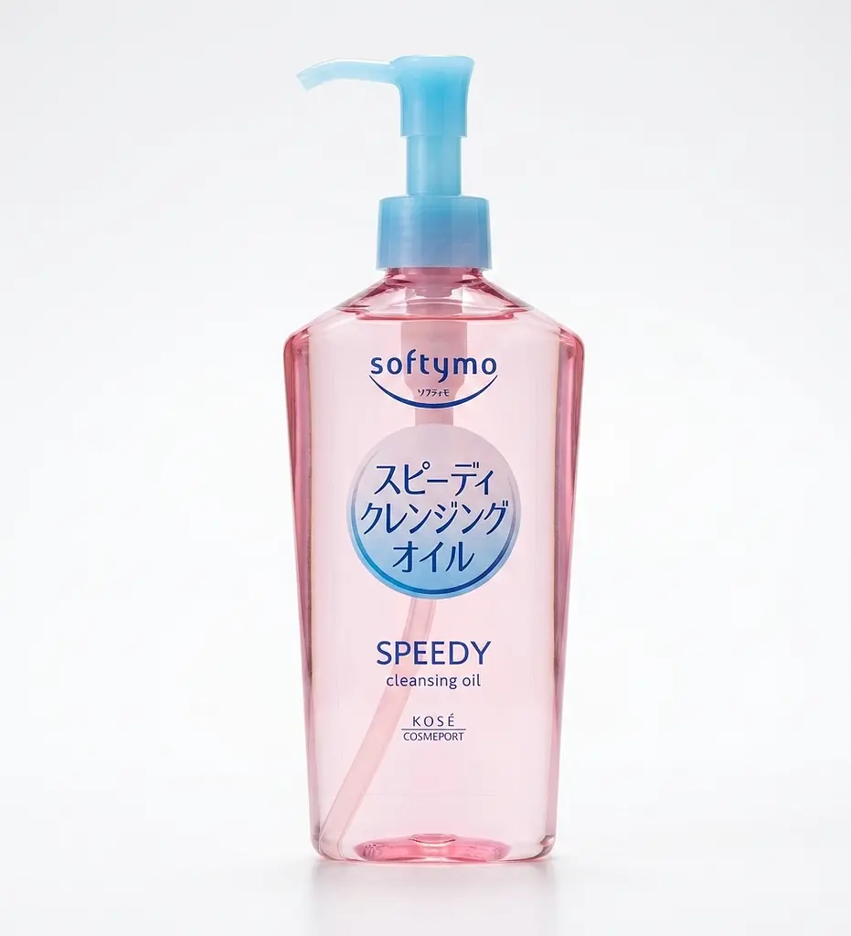 Японська олія для демакіяжу Softymo Speedy Cleansing Oil, 240 мл