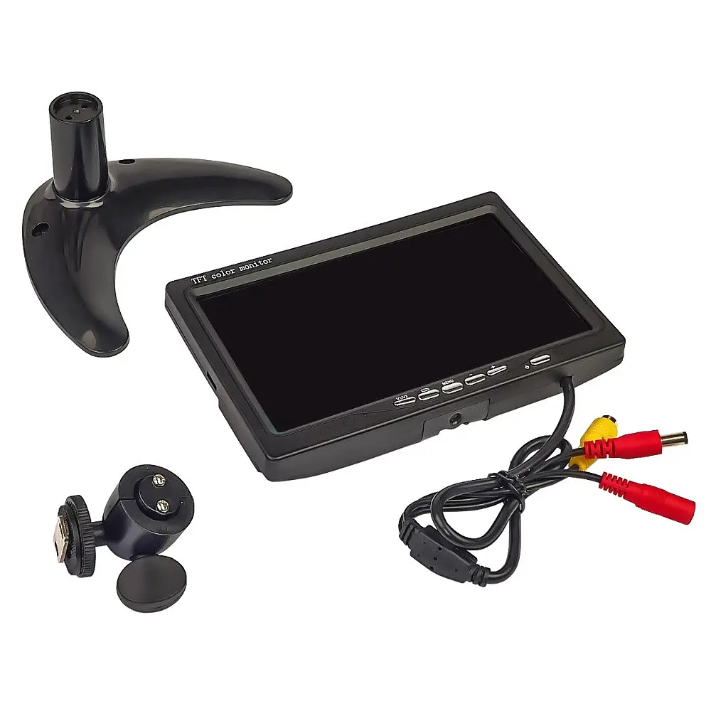 Цифровий мікроскоп з монітором 7" та штативом Kaisi 708M (LED підсвічування, фокус 36-240 мм, кратність збільшення 130X, 2мП) - фото 6