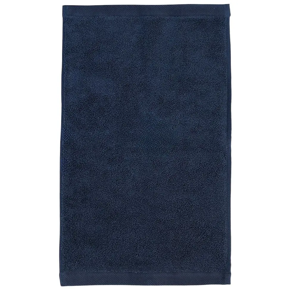 Рушник МВМ My Home Ніжність 30x50 см темно-синій (BT-11 S DARK BLUE)
