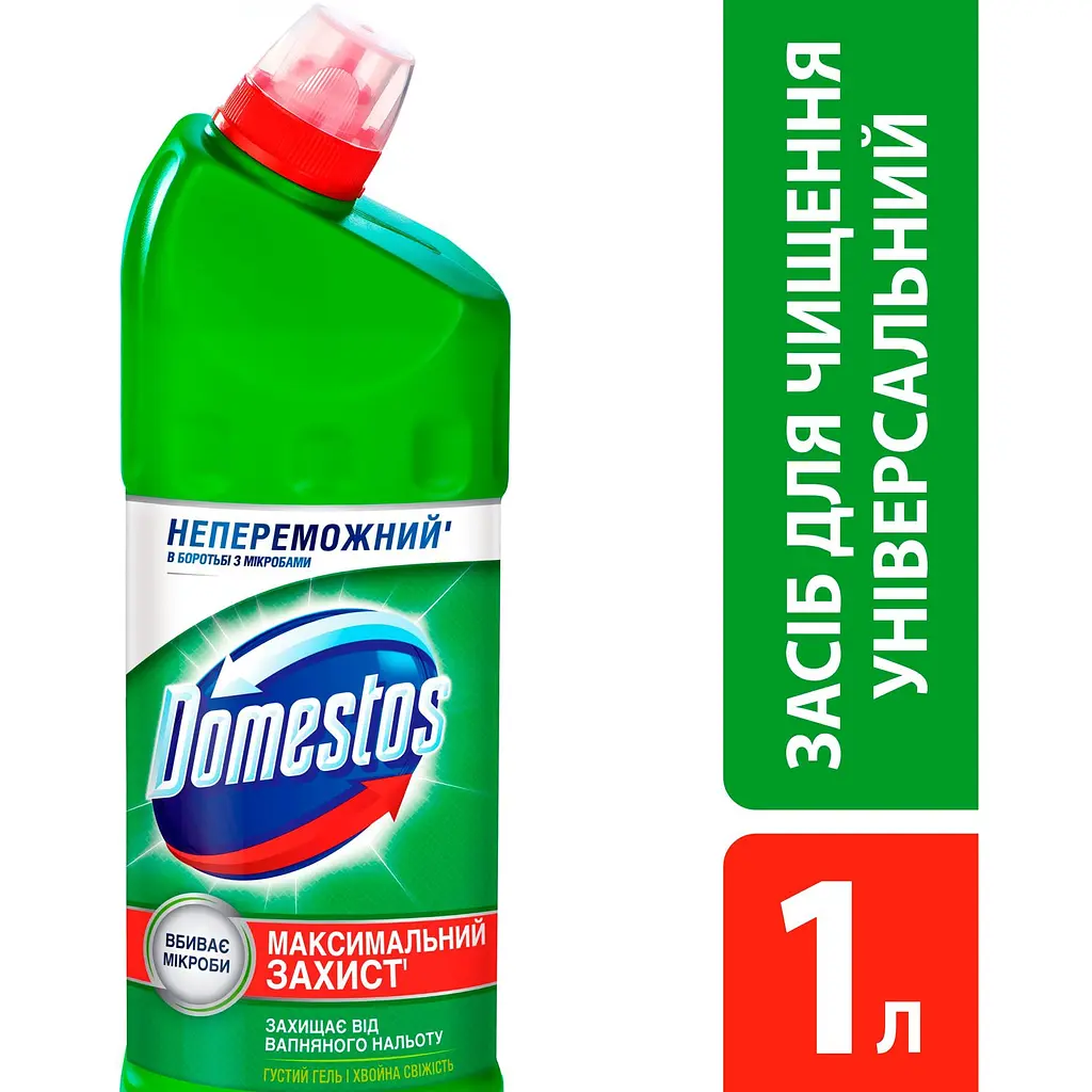 Засіб для чищення Domestos Хвойна свіжість 1 л - фото 2
